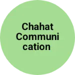 Business logo of CHAHAT communication
