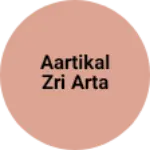 Business logo of Aartikal zri aart