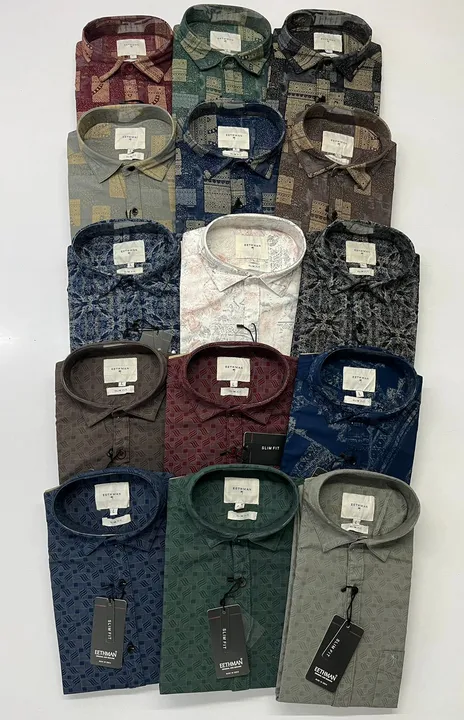 *💯% Original Branded Men’s Premium Half Sleeves Twill Cotton Printed Shirts*

Brand:*EETHMAN®️[O.G] uploaded by CR Clothing Co.  on 3/25/2023