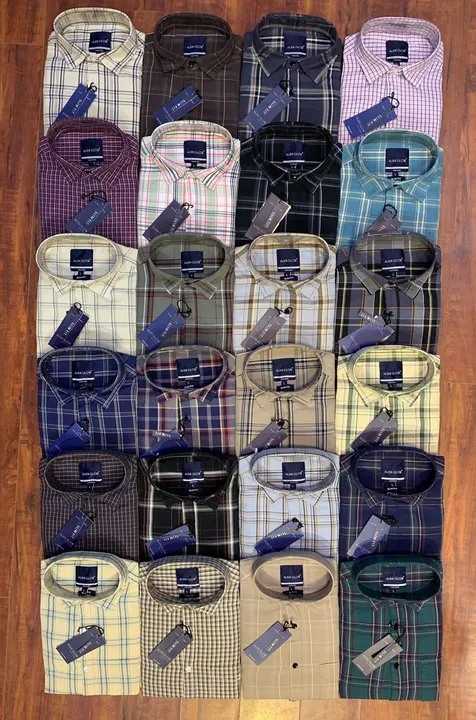 Post image Hey! Checkout my new product called
*💯% Original Branded Men’s Premium Full Sleeves Twill Cotton Checks Shirts*

Brand:*ALIEN GLOW®️[O..