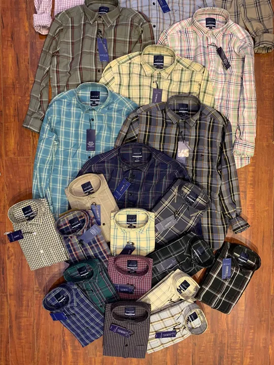 *💯% Original Branded Men’s Premium Full Sleeves Twill Cotton Checks Shirts*

Brand:*ALIEN GLOW®️[O. uploaded by CR Clothing Co.  on 3/25/2023