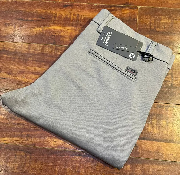 *💯% MEN’S BRANDED PREMIUM QUALITY MEN’S  4WAY LYCRA CHINOS*

Brand: *EETHMAN®️ [O.G]* 
Fabric: 💯%  uploaded by CR Clothing Co.  on 3/25/2023