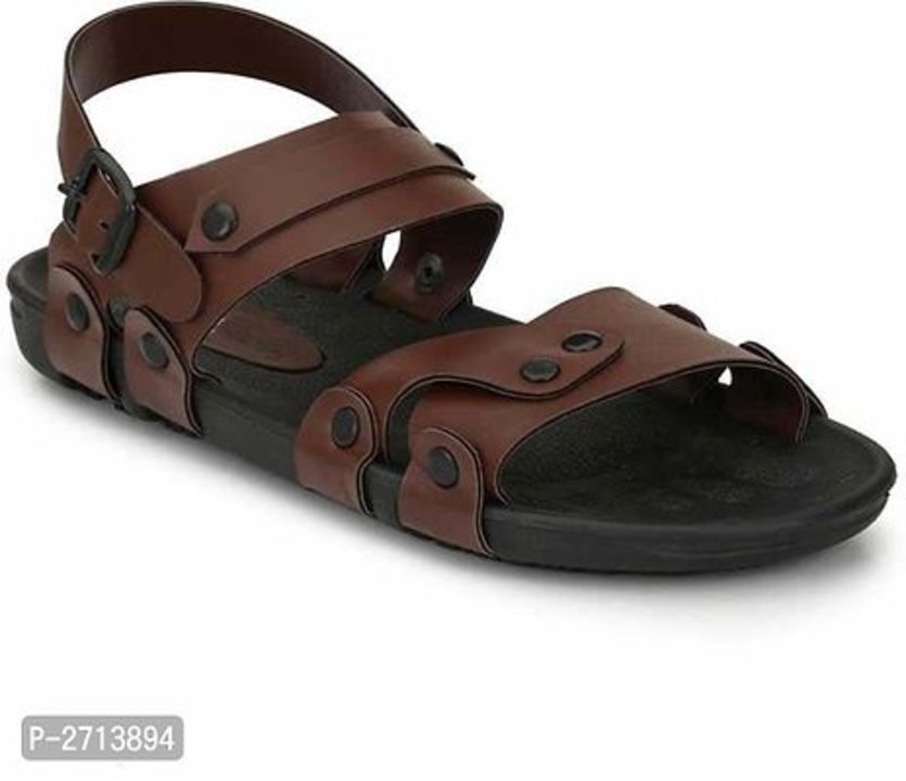 SHOP FOR TRENDY AND COMFY SYNTHETIC LEATHER SANDLES FOR MEN uploaded by SN creations on 2/28/2021
