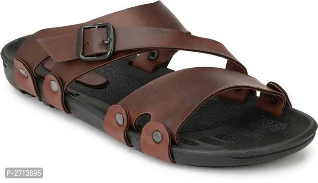 SHOP FOR TRENDY AND COMFY SYNTHETIC LEATHER SANDLES FOR MEN uploaded by SN creations on 2/28/2021
