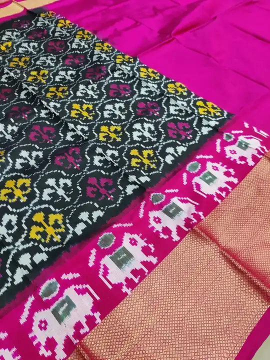 Pochampally Handloom ikat Pure Silk Free Size Lehengas  uploaded by business on 3/25/2023