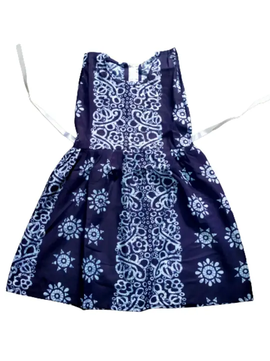 Batik printed frock for baby girls  uploaded by Bose Garments on 3/25/2023