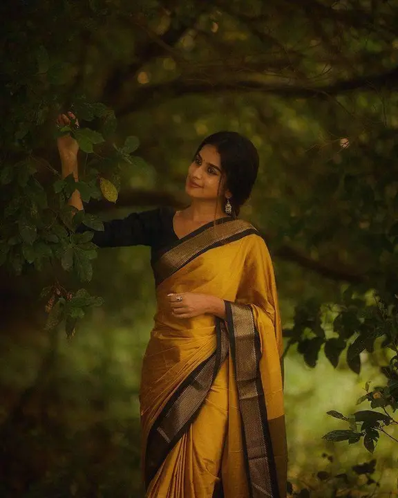 Beautiful yellow 💛 saree uploaded by Dhananjay Creations Pvt Ltd. on 3/25/2023