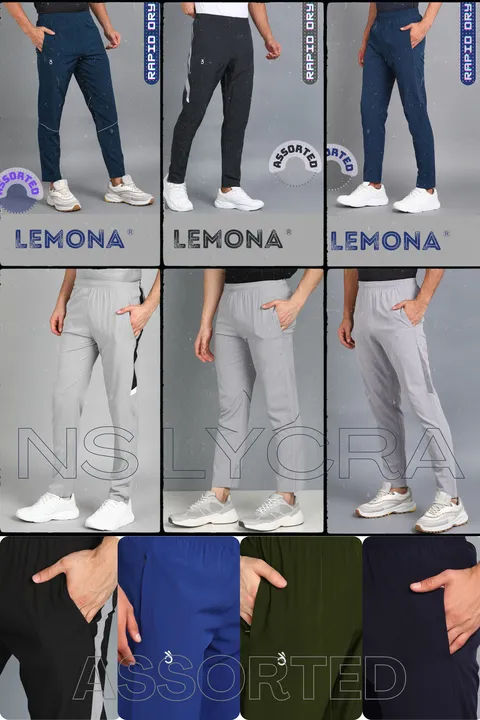Lemona NS Lycra track pant  uploaded by KGN Clothing on 3/25/2023