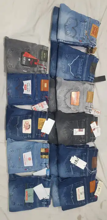 Assortment heavy stuff cotton by cotton jeans 👖 uploaded by Guru Ji Enterprises on 3/25/2023
