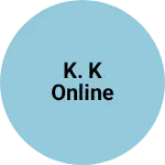 Business logo of K. K online