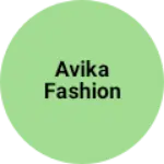 Business logo of Avika fashion