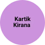 Business logo of Kartik kirana