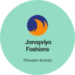 Business logo of Janapriya Fashions