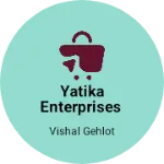 Business logo of YATIKA ENTERPRISES