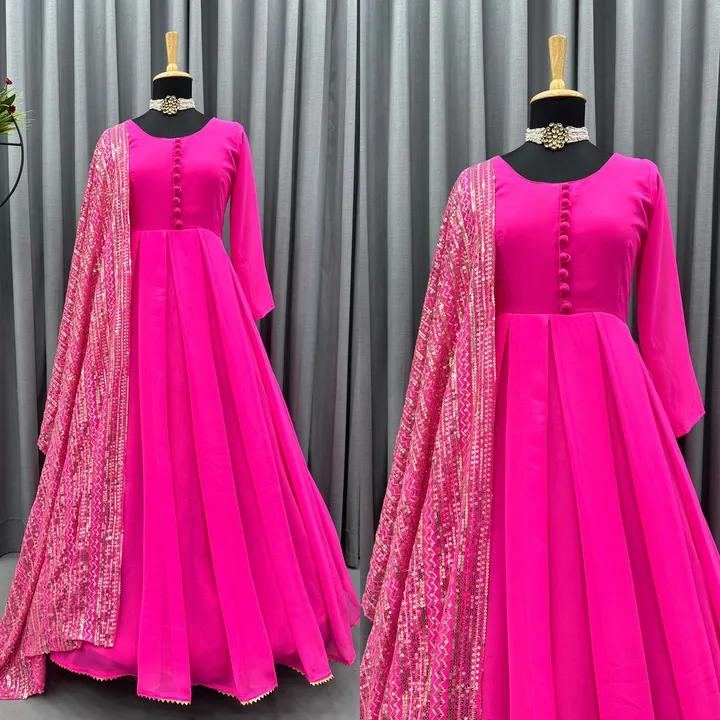 Gown uploaded by Taha fashion from surat on 3/25/2023