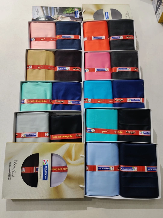 Hum Rahi 60*60 pure cotton 58" shirting+ suiting fabrics combo uploaded by business on 3/25/2023