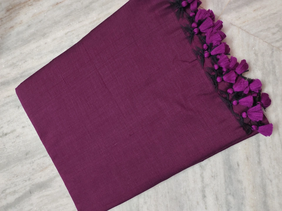 Pure Solid Khadi Cotton Saree uploaded by Suman Creation's on 3/25/2023