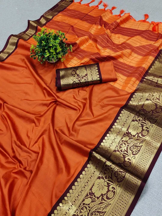 Pure mercerised cotton saree uploaded by VARDHAK COLLECTION  on 3/25/2023