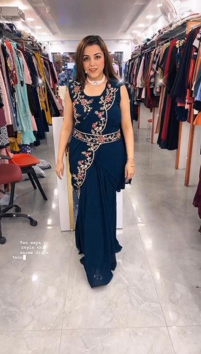 New trending  uploaded by Fashion designer saree  on 3/25/2023