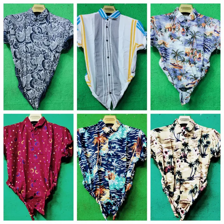 RAYON  PRINTS

HALF SLEEVE

SIZE.M-L-XL/ uploaded by APPLE POIN. on 3/25/2023