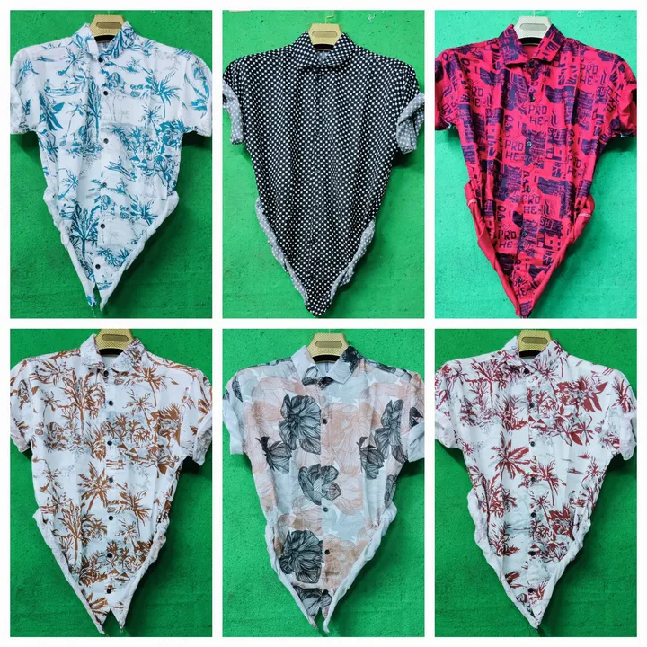 RAYON  PRINTS

HALF SLEEVE

SIZE.M-L-XL/RATE. uploaded by APPLE POIN. on 3/25/2023