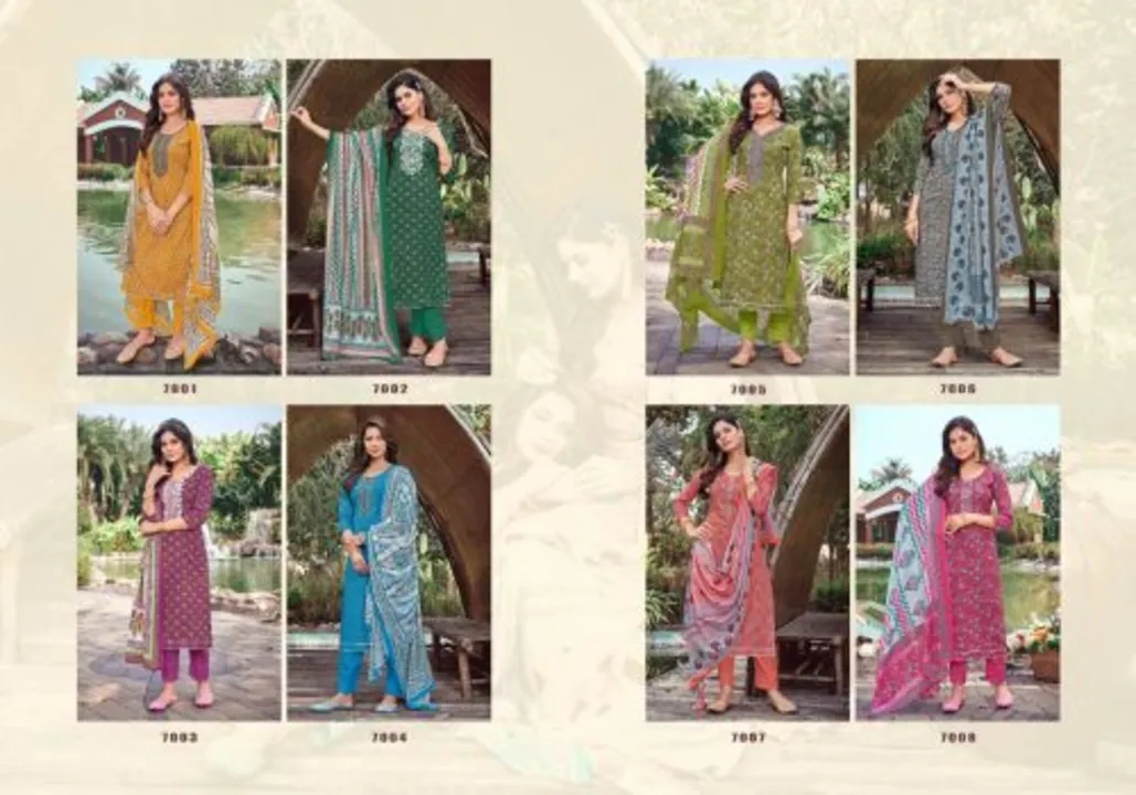 Shivang Chand Bibi Exclusive Designer Dress Material Collection

 uploaded by Cottonduniya on 3/25/2023