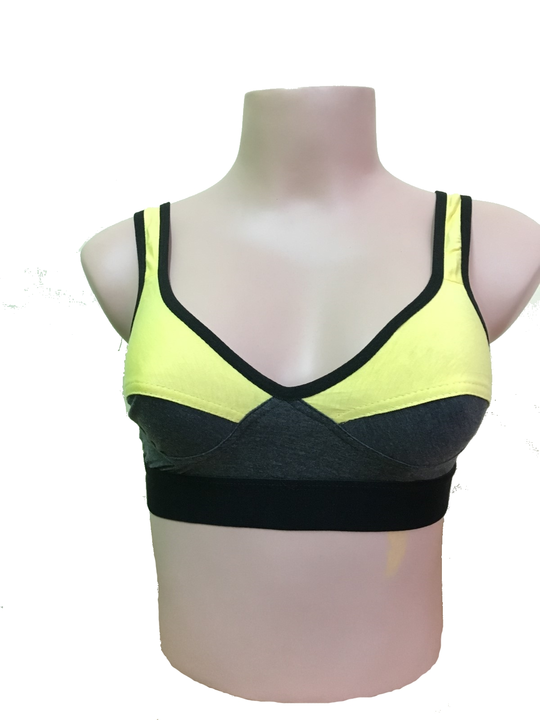 Sports bra in multi colours and sizes uploaded by Indi bargain on 3/25/2023