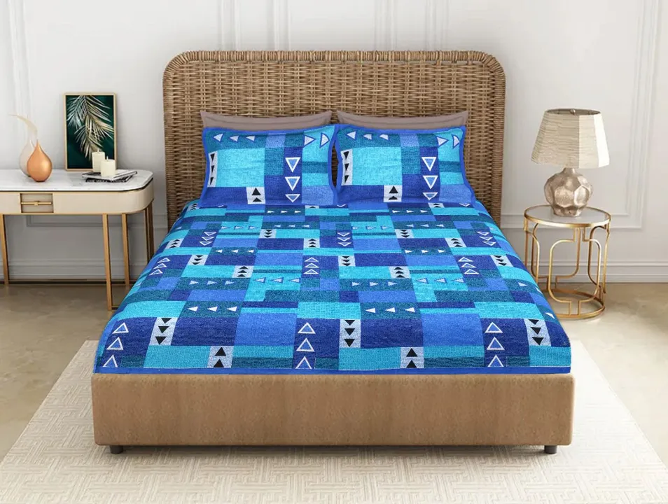 Product image of Pure cotton bedsheets 90*100 inches , ID: pure-cotton-bedsheets-90-100-inches-6714352f