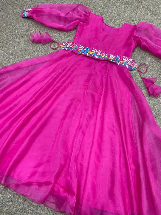 Partywear fancy gown uploaded by GS Traders on 3/25/2023