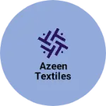 Business logo of Azeen Textiles