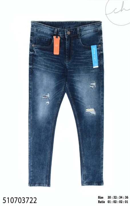 TONE DENIM JEANS SETWISE  uploaded by KRAFT (jeans & casuals) on 3/25/2023