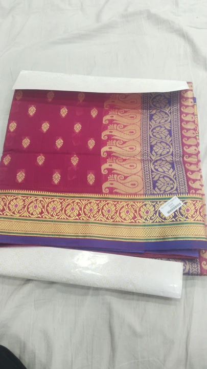 9war &10 war rich pallu banarasi saree uploaded by Vishnu Laxmi Textiles on 3/25/2023