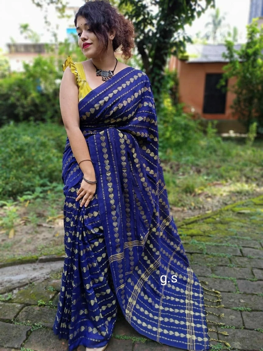 Kota Viscose Soft Silk Saree  uploaded by Kiran Textile on 3/25/2023