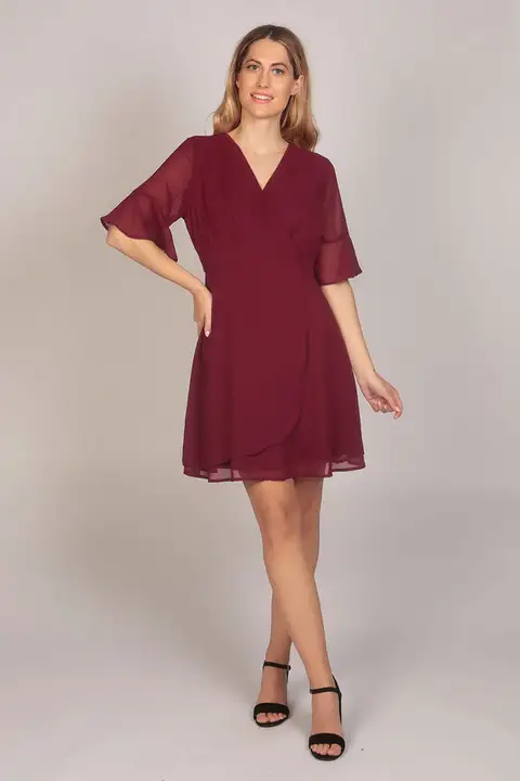 Women's Georgette dress uploaded by Vidya clothing on 3/25/2023