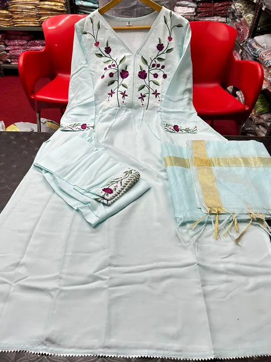 Beautiful kurti pant with duptta uploaded by Maa karni fashion on 3/25/2023