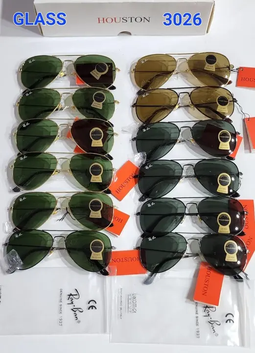 2nd quality Ray ban sunglasses UV 400 ke sath uploaded by Merchant Grand  on 3/25/2023