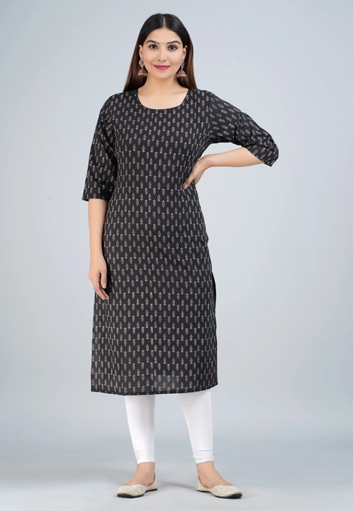 Post image Hey! Checkout my new product called
Hand block Discharge print kurti.