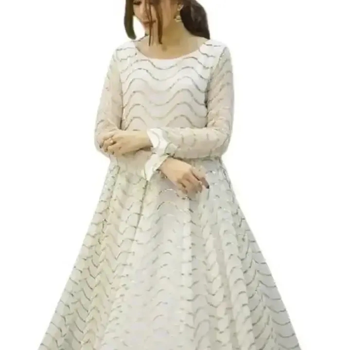 Product image of Anarkali gown , price: Rs. 533, ID: anarkali-gown-44a3eabc