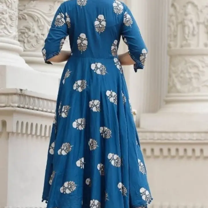 Anarkali long gown  uploaded by Girls collection  on 3/25/2023