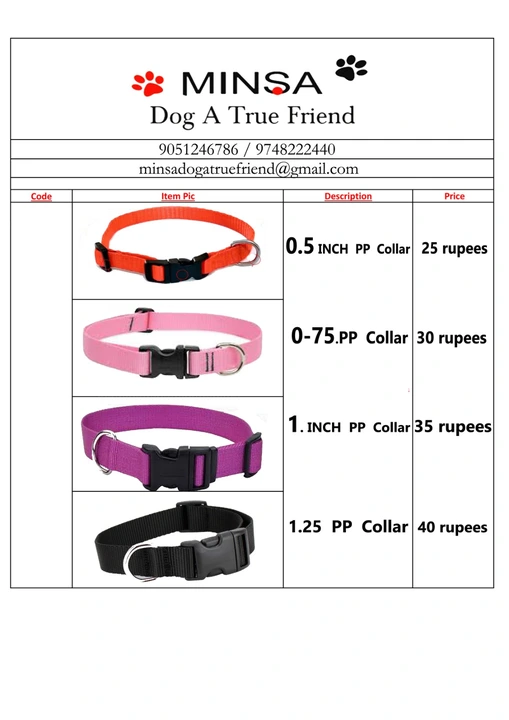 Dog collar uploaded by MINSA ENTERPRISE on 3/25/2023