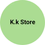Business logo of k.k store