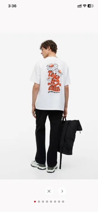 H&M T-shirt
Size S to XXl
Price 250 (MINIMUM ORDER (60PCS) uploaded by Red And white Men's Wear on 3/25/2023