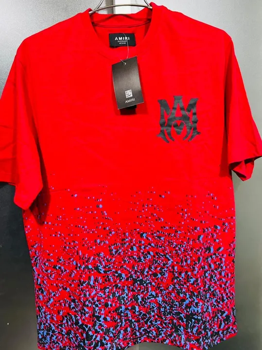 AMIRI Oversize Tshirt Size M to XL Price 360 MINIMUM ORDER uploaded by Red And white Men's Wear on 3/25/2023