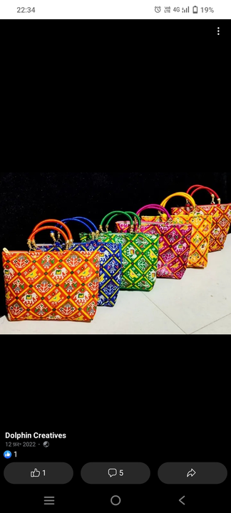 Handmade purse uploaded by Sawariya creation on 3/25/2023