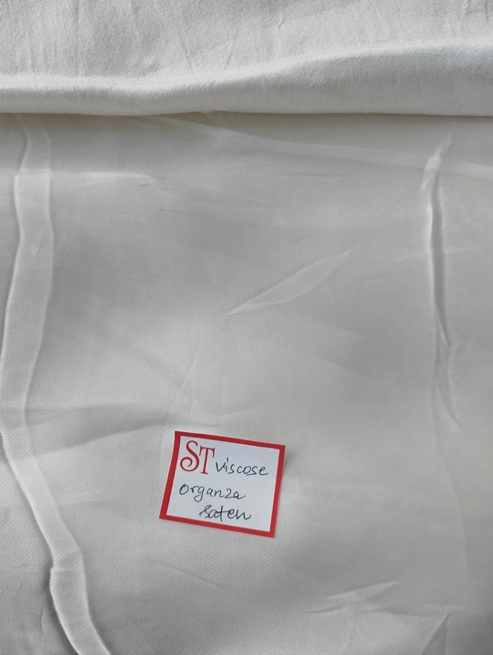 Viscose organza satin  uploaded by business on 3/25/2023