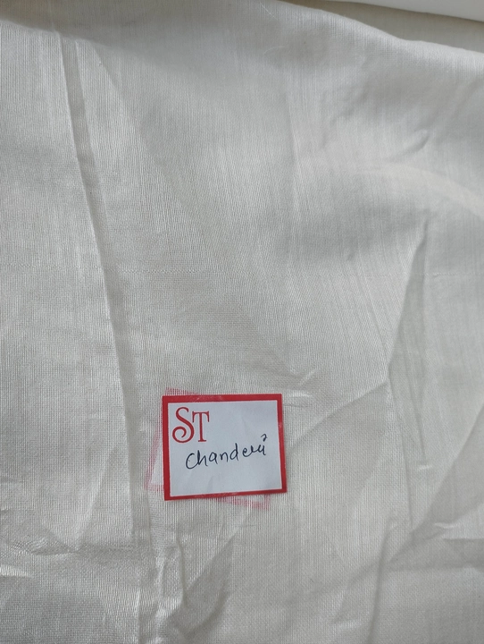 Chanderi silk uploaded by Paras Textiles on 3/25/2023