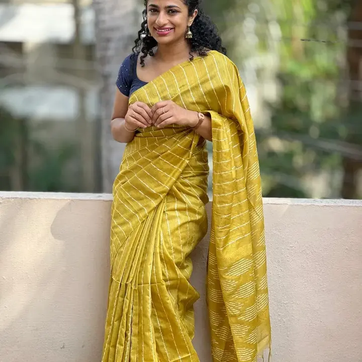 Semi silk saree  uploaded by The goodwill of LINEN on 3/25/2023