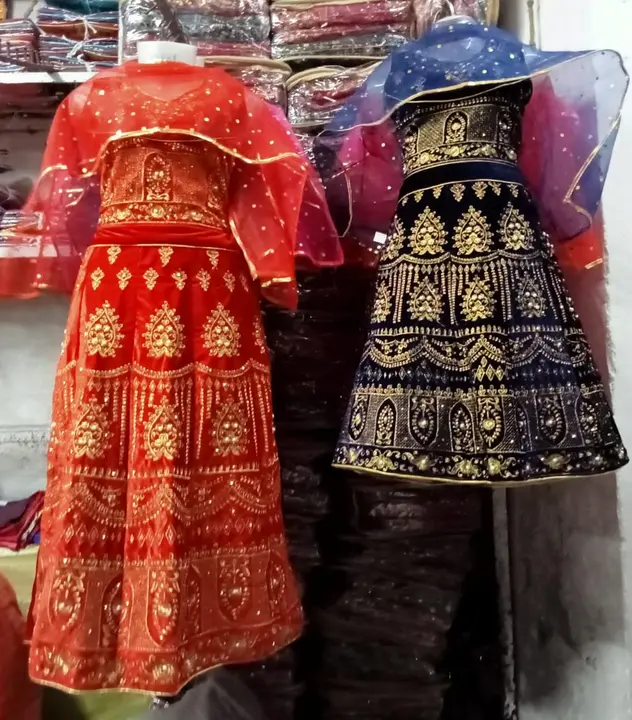 Lehnga choki uploaded by Fashion Avenue Kolkata on 3/25/2023