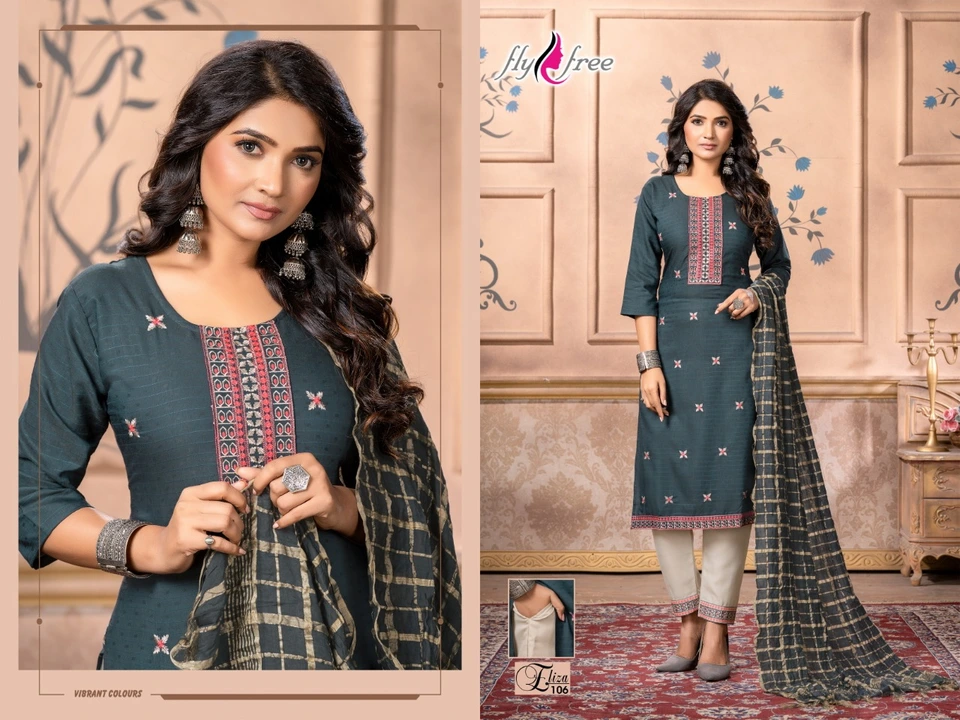Product uploaded by Manufacturing of Kurtis plazo item ahmedabad on 3/25/2023