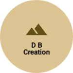 Business logo of D b creation